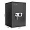 Geschäftstresor Rottner Monaco 65, Elektronikschloss, B 435 x T 445 x H 655 mm, Stahl, schwarz