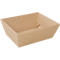 Geschenkkorb SAWP 181.701, rechteckig, klein, L 285 x B 240 x H 110 mm, Wellpappe, kraft-braun, 1 Stück