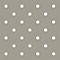 Geschenkpapier Clairefontaine Excellia Fantasie, taupe mit weißen Punkten, 1 Rolle mit L 50 m x B 700 mm