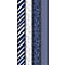 Geschenkpapier CLAIREFONTAINE Excellia Men in Blue, 30 Rollen, 200 × 70 cm, blau-weiss, 80g/m²