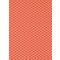 Geschenkpapier Clairefontaine Rote Blumen, blau-braun mit Blumendekor, 5 Tinyrollen mit jeweils L 5 m x B 350 mm