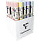 Geschenkpapier CLAIREFONTAINE Tiny Rolls, 20 Rollen, 500 × 35 cm, 90g/m², FSC® Papier, pastellfarben, sortiert