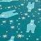 Geschenkpapier Weihnachten Sigel 'Polar Bear', Rolle, B 500 mm x L 5 m, Papier, petrol