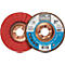 Getande borgring SLTT Keramisch D.125mm K.40 fl.INOX/staal CO LUKAS, 10 stuks