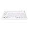 GETT TKG-086-IP68-WHITE - Tastatur - waschbar - USB - Deutsch - weiß