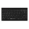 GETT TKG-088-GCQ-IP68-KGEH-BLACK-USB-DE - Medical Grade - Tastatur - waschbar - USB - Deutsch