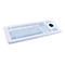 GETT TKS-105c-TB38-KGEH - Tastatur - mit Trackball - USB - Deutsch