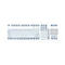 GETT TKS-105c-TOUCH-FP-4HE - Tastatur - mit Touchpad - rack-montierbar - USB - Deutsch