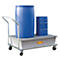 GFK-Auffangwanne 220/2-mobil CEMO, fahrbar, 220 l Auffangvolumen, B 1520 x T 860 x H 1080 mm