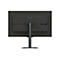 Rückseite eines schwarzen Monitors mit Standfuß. Schriftzug "GIGABYTE".
