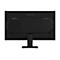Schwarzer Gaming-Monitor von Gigabyte. Rückansicht, Schriftzug "GIGABYTE" oben. Standfuß und Gehäuse im Winkel.