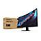 Gigabyte GS27QCA Gaming-Monitor mit Verpackung auf weißem Hintergrund.