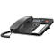 Gigaset DESK 600 bureautelefoon, LCD-display, 7 directe kiestoetsen, handsfree-functie, compatibel met gehoorapparaat, tot 100 contacten, zwart