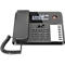 Gigaset DESK 600 bureautelefoon, LCD-display, 7 directe kiestoetsen, handsfree-functie, compatibel met gehoorapparaat, tot 100 contacten, zwart