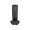 Schwarzes schnurloses Telefon mit Basisstation, Gigaset E290HX.