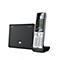 Gigaset IP-Telefon mit Basisstation und schnurlosem Mobilteil auf weißem Hintergrund.