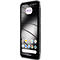 Schwarzes Smartphone mit Wellen-Hintergrund, Uhrzeit 09:00 Uhr und App-Icons auf dem Display.