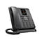 Schwarzes Gigaset-Telefon mit Tastatur, Display und Hörer, auf weißem Hintergrund. SMS, Zurück und OK sind zu sehen.