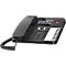 Gigaset Wand- und Tischtelefon DESK 800A, Anrufbeantworter, LCD-Anzeige, schwarz
