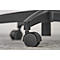 Giroflex bureaustoel 353, met armleuningen, auto-synchroonmechanisme, kuipzitting, rugleuning met 3D-gaas, zwart/zwart