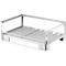 Gitterboxpalette Schäfer Shop Select, mit klappbarer Wand, B 1240 x T 835 x H 420 mm, feuerverzinkt, bis 1000 kg