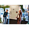 Glasboard Legamaster, mit 2 Magneten & 1 Glasboard Marker, B 1200 x T 4,4 x H 900 mm, gehärtetes Sicherheitsglas, matt, sage green