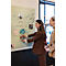 Glasboard Legamaster, mit 2 Magneten & 1 Glasboard Marker, B 1200 x T 4,4 x H 900 mm, gehärtetes Sicherheitsglas, matt, sage green