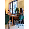 Glasboard Legamaster, mit 2 Magneten & 1 Glasboard Marker, B 1200 x T 4,4 x H 900 mm, gehärtetes Sicherheitsglas, matt, sage green