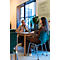 Glasboard Legamaster, mit 2 Magneten & 1 Glasboard Marker, B 1200 x T 4,4 x H 900 mm, gehärtetes Sicherheitsglas, matt, sage green