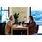 Glasboard Legamaster, mit 2 Magneten & 1 Glasboard Marker, B 1200 x T 4,4 x H 900 mm, gehärtetes Sicherheitsglas, matt, sage green