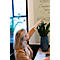 Glasboard Legamaster, mit 2 Magneten & 1 Glasboard Marker, B 1200 x T 4,4 x H 900 mm, gehärtetes Sicherheitsglas, matt, sage green