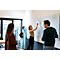Glasboard Legamaster, mit 2 Magneten & 1 Glasboard Marker, B 2000 x T 4,4 x H 1000 mm, gehärtetes Sicherheitsglas, matt, chilly lake