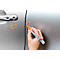 Glasmarker edding 95, voor glazen oppervlakken &amp; whiteboards, lijndikte 1,5-3 mm, ronde punt, set van 4, zwart, lichtblauw, roze en oranje 