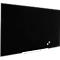 Glastafel Nobo Diamond, magnethaftend, aneinander montierbar, schwarz, 680 x 380