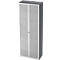 Glastürenschrank TOPAS LINE, 6 Ordnerhöhen, B 800 mm, graphit