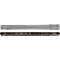 Gliedermaßstab L.2m B.14mm mm/cm EG II Alu.schwarz BMI