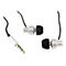 GMB Audio Paris MHS-EP-CDG-S - Ohrhörer mit Mikrofon - im Ohr - kabelgebunden - 3,5 mm Stecker - Silber
