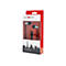 GMB Audio Paris MHS-EP-CDG-S - Ohrhörer mit Mikrofon - im Ohr - kabelgebunden - 3,5 mm Stecker - Silber