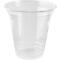 Gobelet à usage unique, uniquement pour boissons fraîches, PLA écologique, volume 200 ml, H 95,9 x ø 95 mm, 80 pièces, transp.