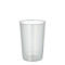 Gobelet Papstar Circulware by Havel, réutilisable, avec trait de remplissage, incassable, adapté au lave-vaisselle, recyclable, Ø 68 x H 98 mm, PP, translucide, 40 pièces