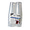 Gobelet Papstar, réutilisable, 0,3 l, Ø 70 mm, avec trait de remplissage &amp; arête d'empilage, incassable, adapté au lave-vaisselle, r, PP, translucide, 10 pièces