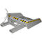 Godet pour chariot élévateur Bauer BSI 50, déverrouillage par câble, L 1810 × l 1330 × H 710 mm, 0,5 m³, jusqu'à 750 kg, acier peint, jaune-orange