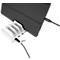 Good Connections draadloze lader, Qi-enabled, vermogen 15 W, voor USB desktop snellaadstation met 110 W, aansluiting aan linkerzijde, wit