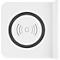 Good Connections draadloze lader, Qi-enabled, vermogen 15 W, voor USB desktop snellaadstation met 110 W, aansluiting aan linkerzijde, wit
