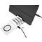 Good Connections draadloze lader, Qi-enabled, vermogen 15 W, voor USB desktop snellaadstation met 110 W, aansluiting aan linkerzijde, wit