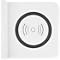 Good Connections draadloze lader, Qi-enabled, vermogen 15 W, voor USB desktop snellaadstation met 110 W, aansluiting aan rechterkant, wit