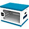 Good Connections GEMMA T16C oplaadkast voor notebooks, om te bouwen tot oplaadwagen, voor 16 apparaten, USB-C met 18 W per poort, afsluitbaar, wit-blauw