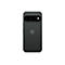Rückseite eines schwarzen Google Pixel Smartphones mit horizontalem Kameramodul und Google-G-Logo.