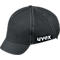 Gorra Uvex u-cap sport, EN 812, ala corta, amortiguadora, negra