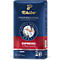 Paquet de café en grains Espresso Tchibo Professional bleu avec logo Barista Quality et deux tasses.